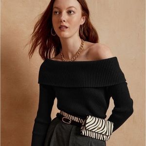 Banana Republic over the shoulder sweater